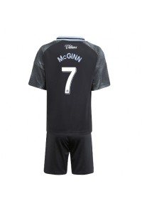 Aston Villa John McGinn #7 Babyklær Borte Fotballdrakt til barn 2025-26 Korte ermer (+ Korte bukser)